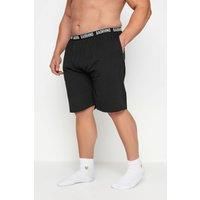 BadRhino Big & Tall Lounge Shorts - Men/'s - Plus Size Curve Black