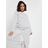 PixieGirl Women's Petite Green Crew Neck Sweatshirt