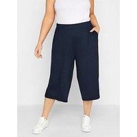 Yours Curve Women's Plus Size Jersey Culottes