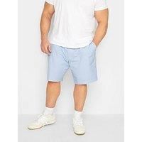 BadRhino Big & Tall Light Stripe Chino Shorts - Men/'s - M to 8XL Blue