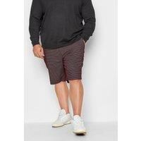 Badrhino Disty Woven Shorts - Red