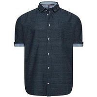 BadRhino Big & Tall Cotton Slub Short Sleeve Shirt