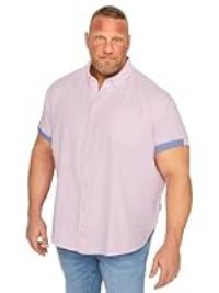 BadRhino Big & Tall Slub Shirt - Men/'s - M to 8XL Pink
