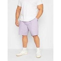 Bad Rhino Big & Tall Purple Stretch Rugby Shorts