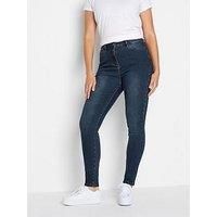 Long Tall Sally Washed Blue Ava Skinny Jean