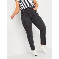 Yours Unbeatable Value Curve Low Rise Jeggings - Women/'s - Plus Size Curve Black