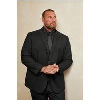 Big & Tall Mens Plain Suit Jacket
