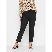 M&Co Petite Petite Black Slim Crepe Trouser