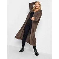 Yours Curve Womens Plus Size Longline Cardigan