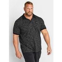 BadRhino Big & Tall Slub Polo Shirt - Men/'s - M to 8XL Black