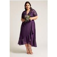 Yours London Curve Women's Plus Size Occasion Midi Dress