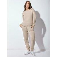Long Tall Sally Crew Neck Sweatshirt Sto - Nude