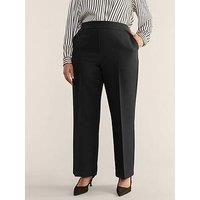 EVANS Curve Plus Size Wide Leg Trouser