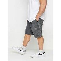 Badrhino Acid Wash Cargo Shorts