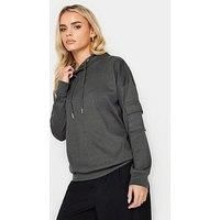 PixieGirl Petite Women's Ribbed Cargo Hoodie