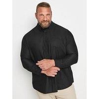 Big & Tall Mens Premium Long Sleeve Oxford Cotton Shirt