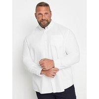 Big & Tall Mens Premium Long Sleeve Oxford Cotton Shirt