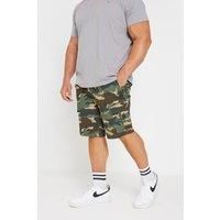 Big & Tall Mens Camo Cargo Shorts