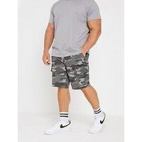 Big & Tall Mens Camo Cargo Shorts