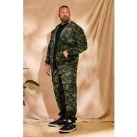 Big & Tall Mens Camo Print Cargo Joggers