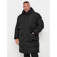 Big & Tall Men's Longline Puffer Jacket