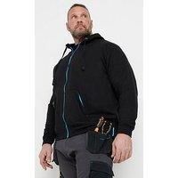 Big & Tall Men's Workwear Zip Through Hoodie