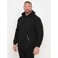 Big & Tall Men's Contrast Zip Hoodie