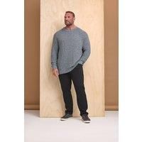Big & Tall Men's Crew Neck Knitted Jumper