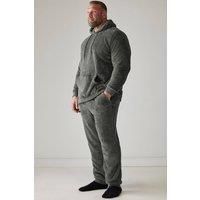 Big & Tall Men's Borg Lounge Set