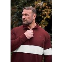 Big & Tall Men's Quarter Zip Sweatshirt