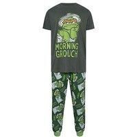Big & Tall Men's Grouch Pyjama Set