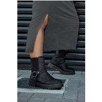 Wide Fit & Extra Wide Fit Chunky Biker Chelsea Boot