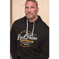 Big & Tall Men's Branded Logo Printed Hoodie
