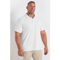 BadRhino Golf Big & Tall Pique Polo Shirt - Men/'s - M to 8XL White