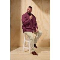 Big & Tall Men's Long Sleeve Oxford Shirt