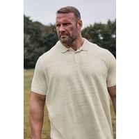 Big & Tall Men's Marl Polo Shirt