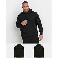 Big & Tall Men's 2 PACK Core Hoodies