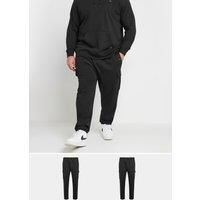 Big & Tall Men's 2 PACK Cargo Joggers