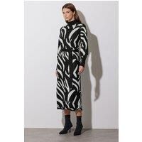 Zebra Jumper Dress