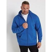 Big & Tall Men's Premium Zip Through Hoodie