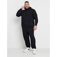 Big & Tall Men's Hoodie & Cargo Joggers Set