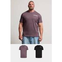 Big & Tall Men's 2 Pack 'BadRhino' T-Shirts