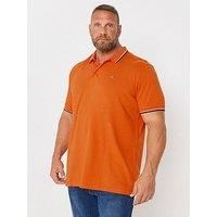 Big & Tall Mens Tipped Polo Shirt