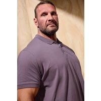 BadRhino Big & Tall Mauve Core Polo Shirt - Men/'s - Plus Size Curve