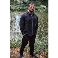 Big & Tall Men's Textured Jersey Joggers