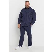 Big & Tall Men's Textured Jersey Joggers