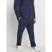Big & Tall Men's Textured Jersey Joggers
