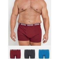 Big & Tall Men's 3 PACK Trunks
