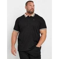 Big & Tall Men's Tipped Polo Shirt