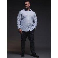 Big & Tall Men's Abstract Print Formal Shirt